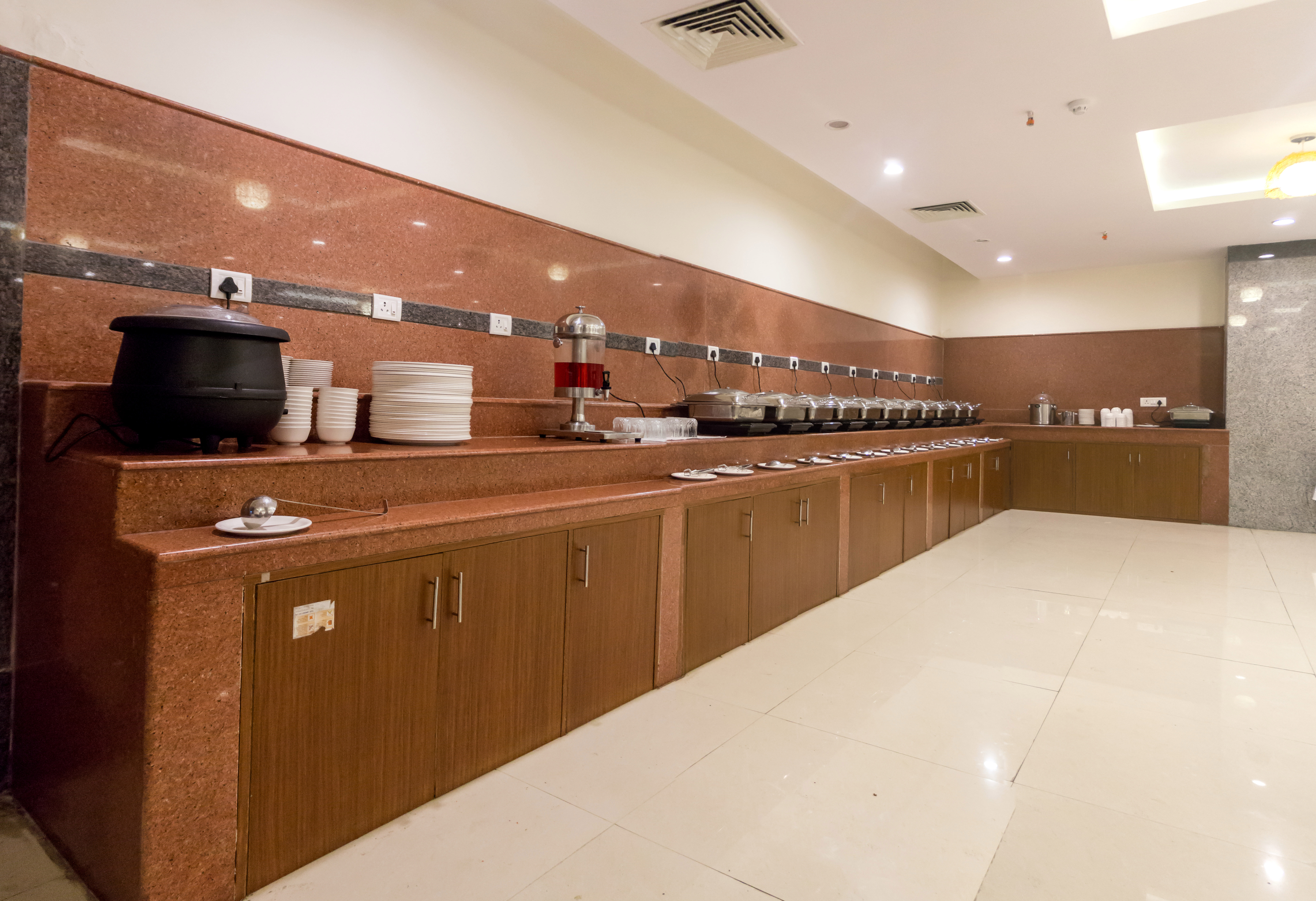 Vegetarian buffet at Swarn