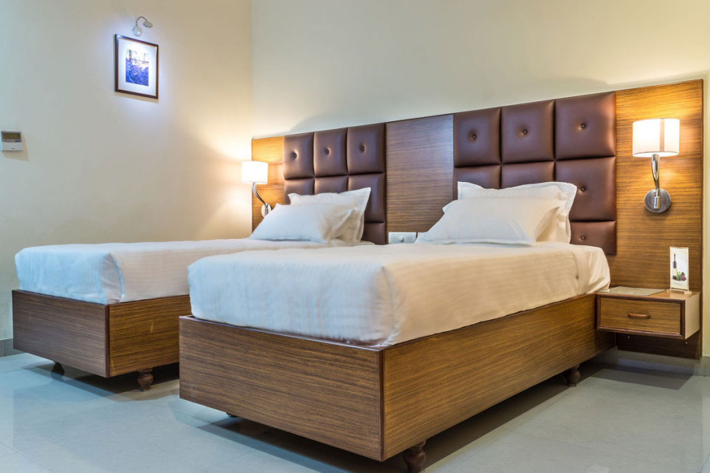 Standard room at Hotel Saptagiri